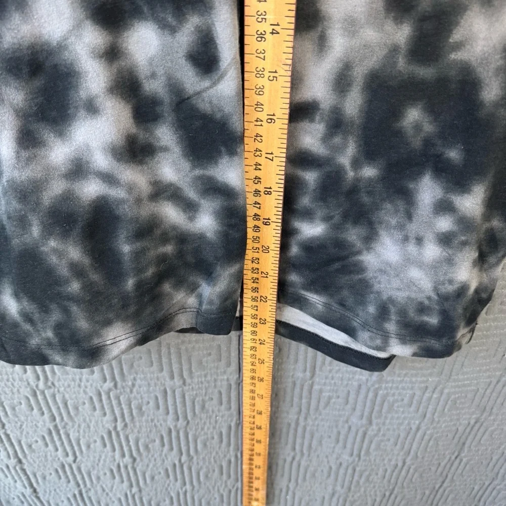 Wonder Nation T-Shirt Boys XXL (18) Tie Dye Black Pumpkin Lantern Short Sleeve